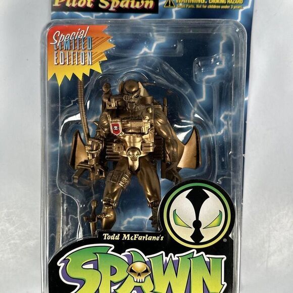 McFarlane Other - 1995 McFarlane | Spawn Pilot Spawn | Ultra Action Figure Gold Edition